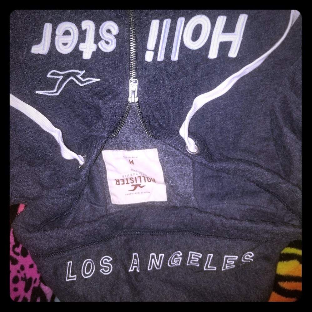 Hollister zip up